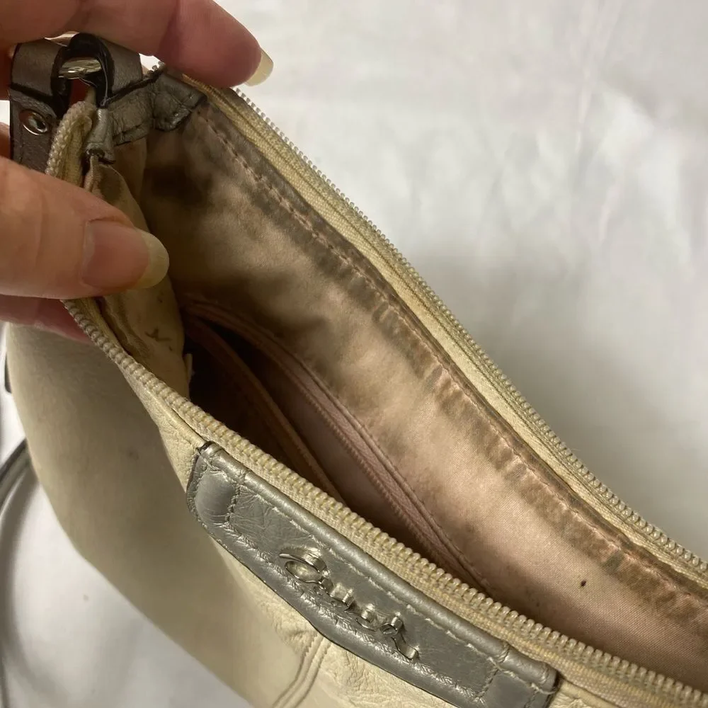 Coach Ashley cream leather crossbody purse - Picture 7 of 8